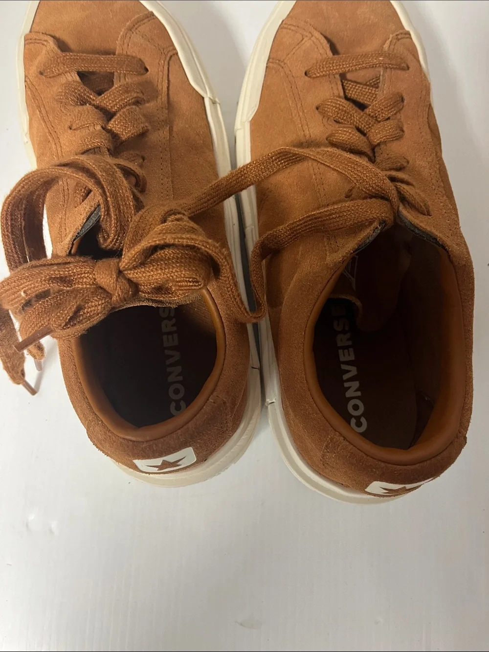Converse Men’s Suede Low Top Sneakers — Brown